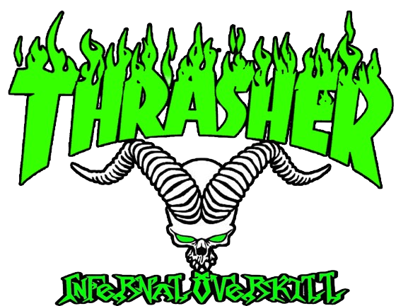 logo značky thrasher