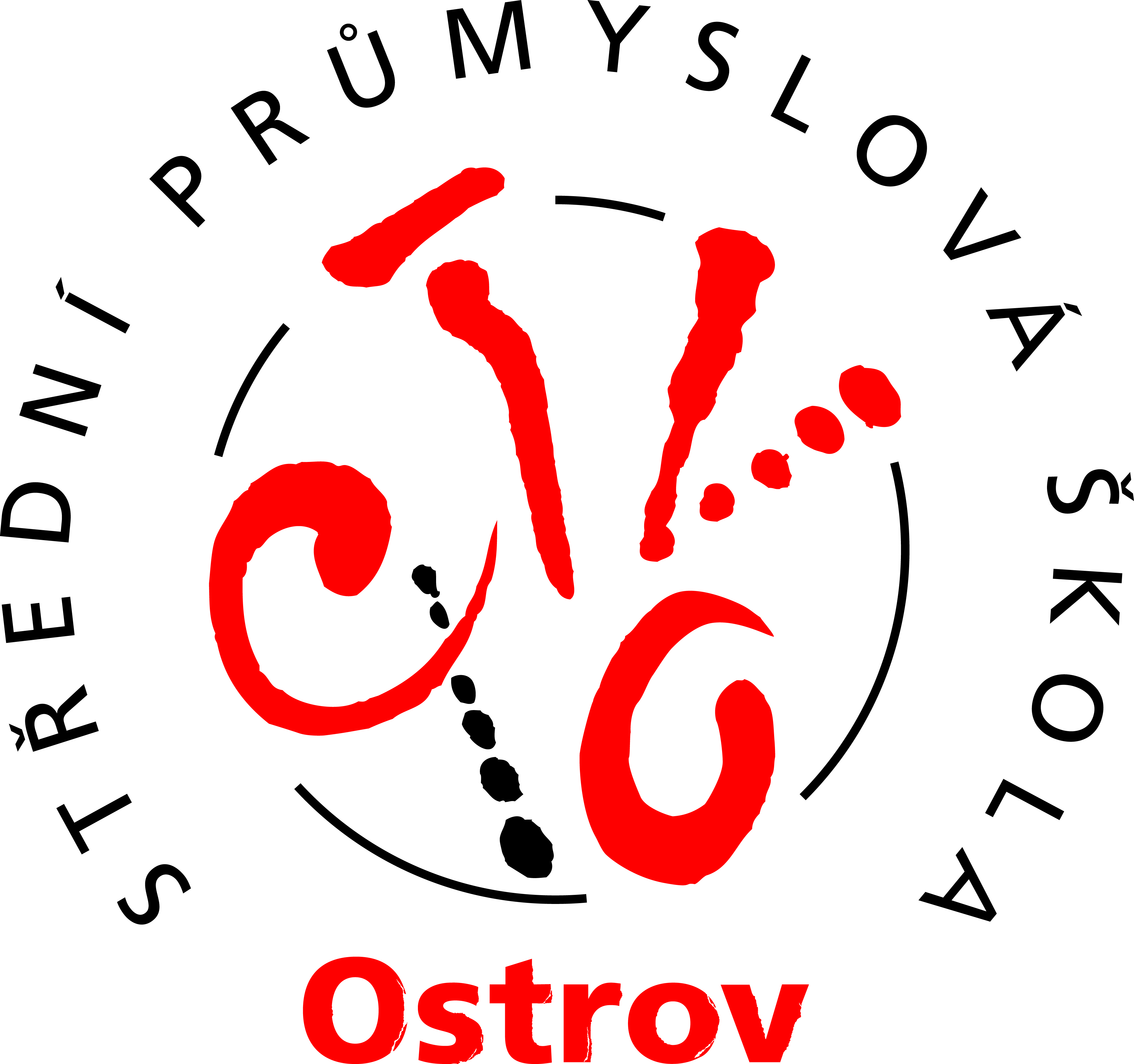 Logo školy SPŠO