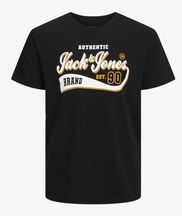 Tričko - Černé, logo Jack & Jones, velikost XL